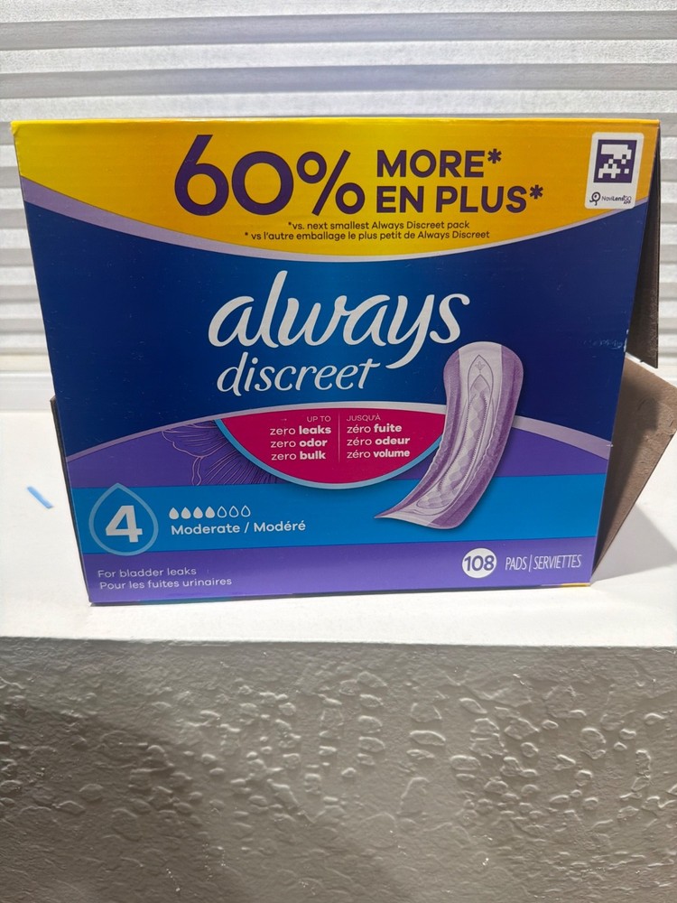 Always Discreet Pads Size 4