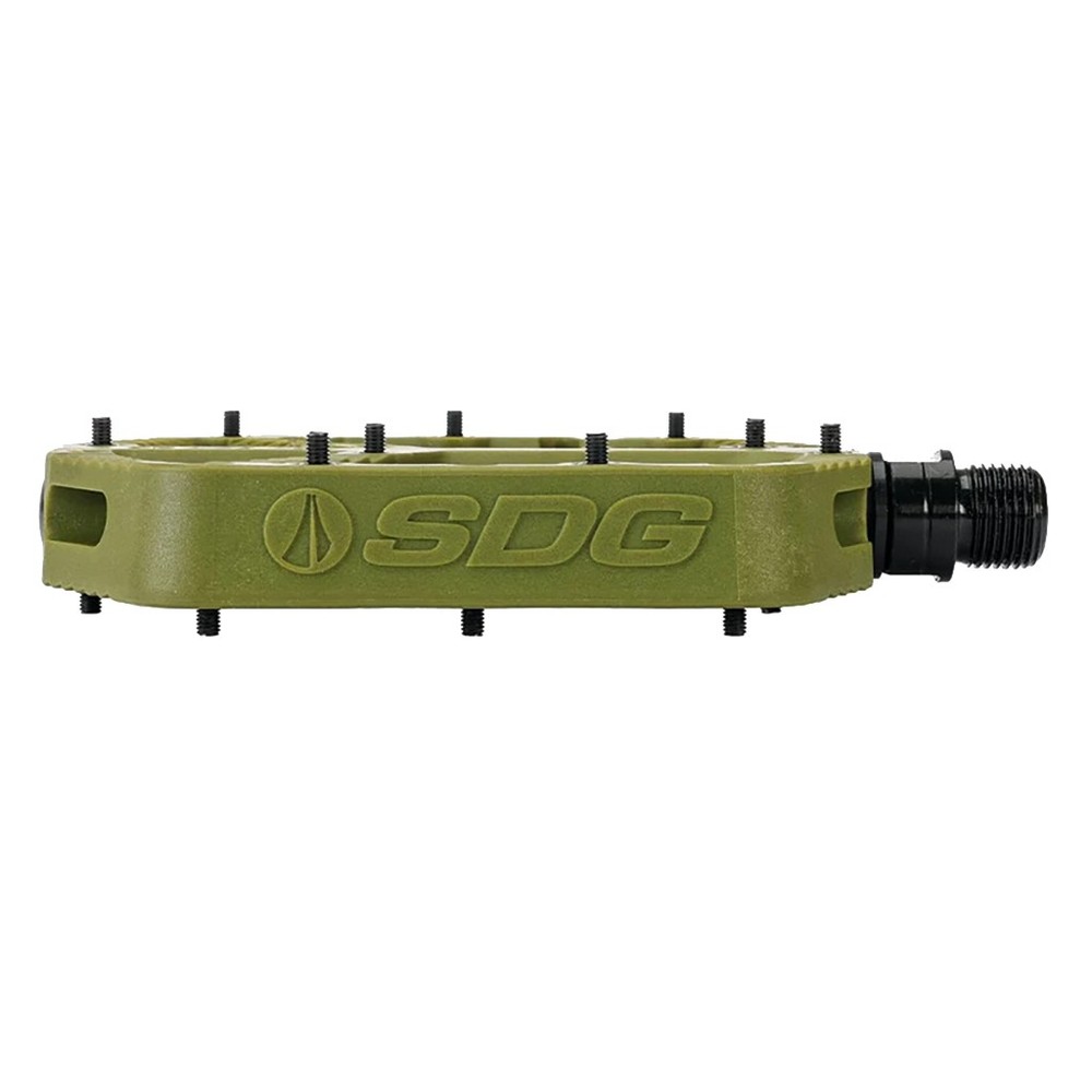 SDG Comp Pedals, Olive Green