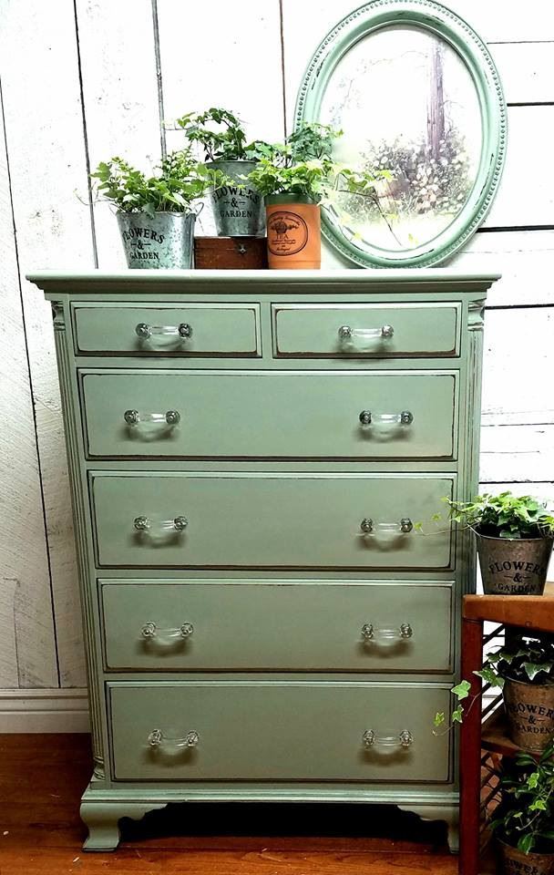 3" Antique Glass Pull Clear