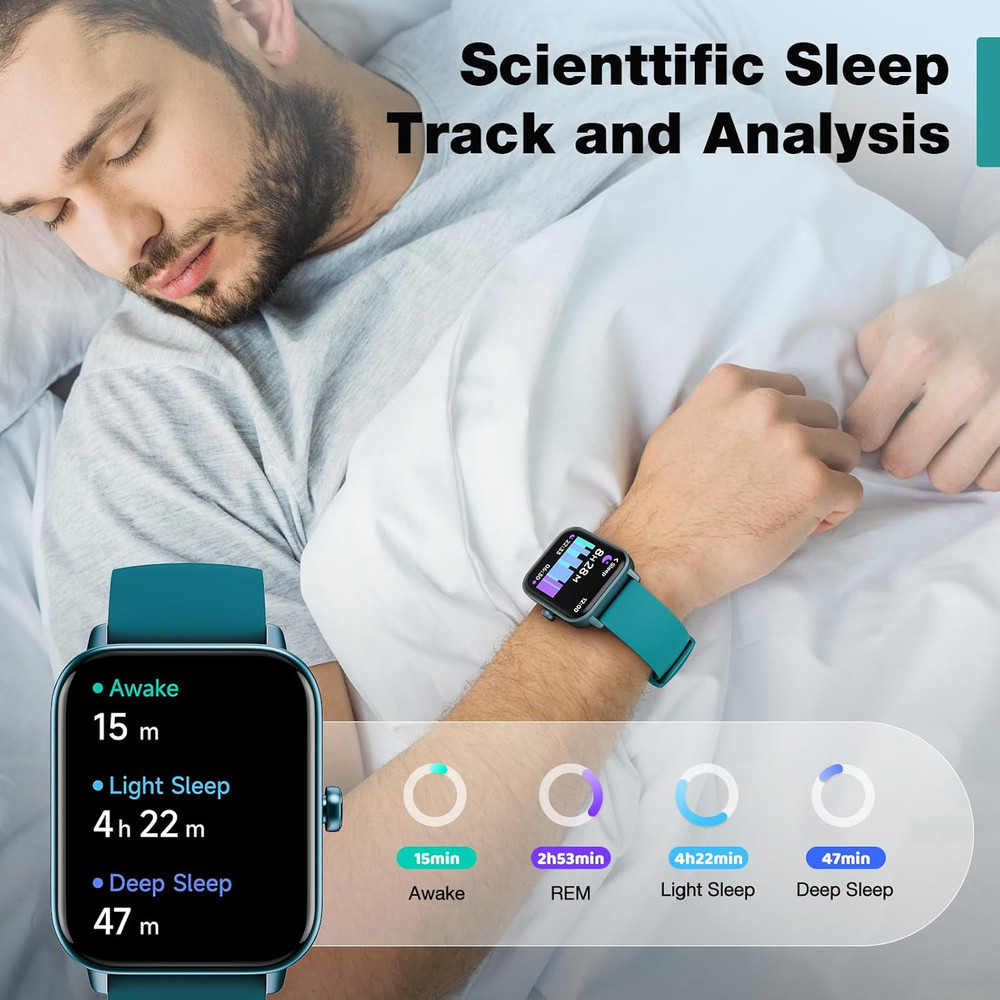 Smartwatches (Pink with Green)