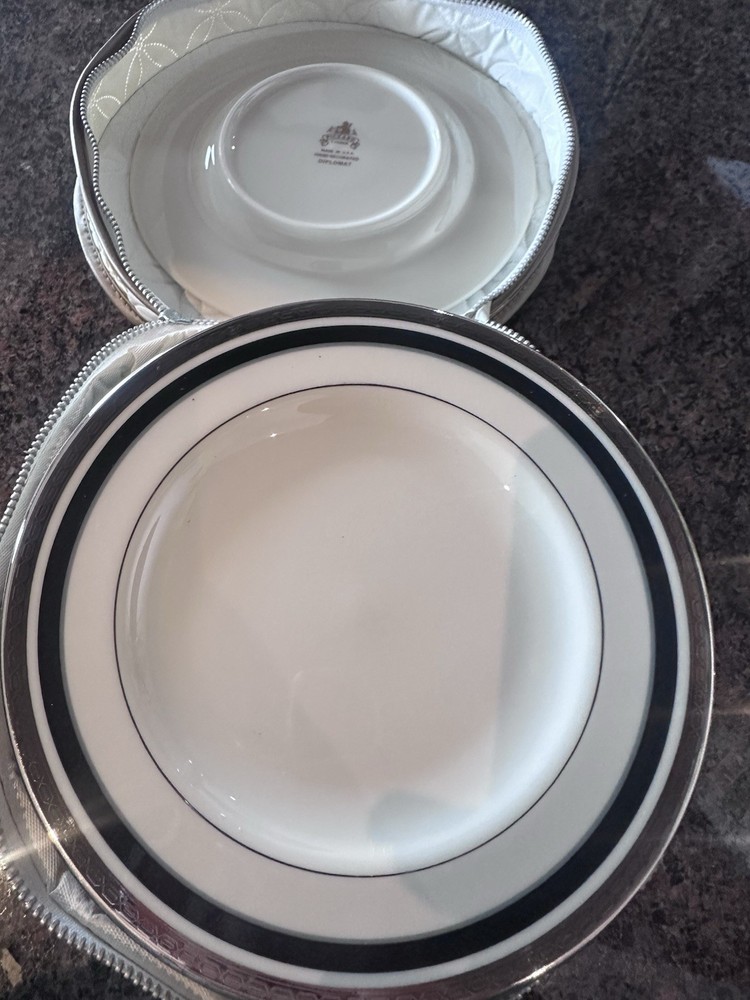 Pickard China- Pattern DIPLOMAT 12 Complete Place Setting