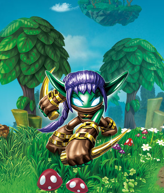 Skylanders Eon's Elite Stealth Elf NFC Card FREE SHIPPING
