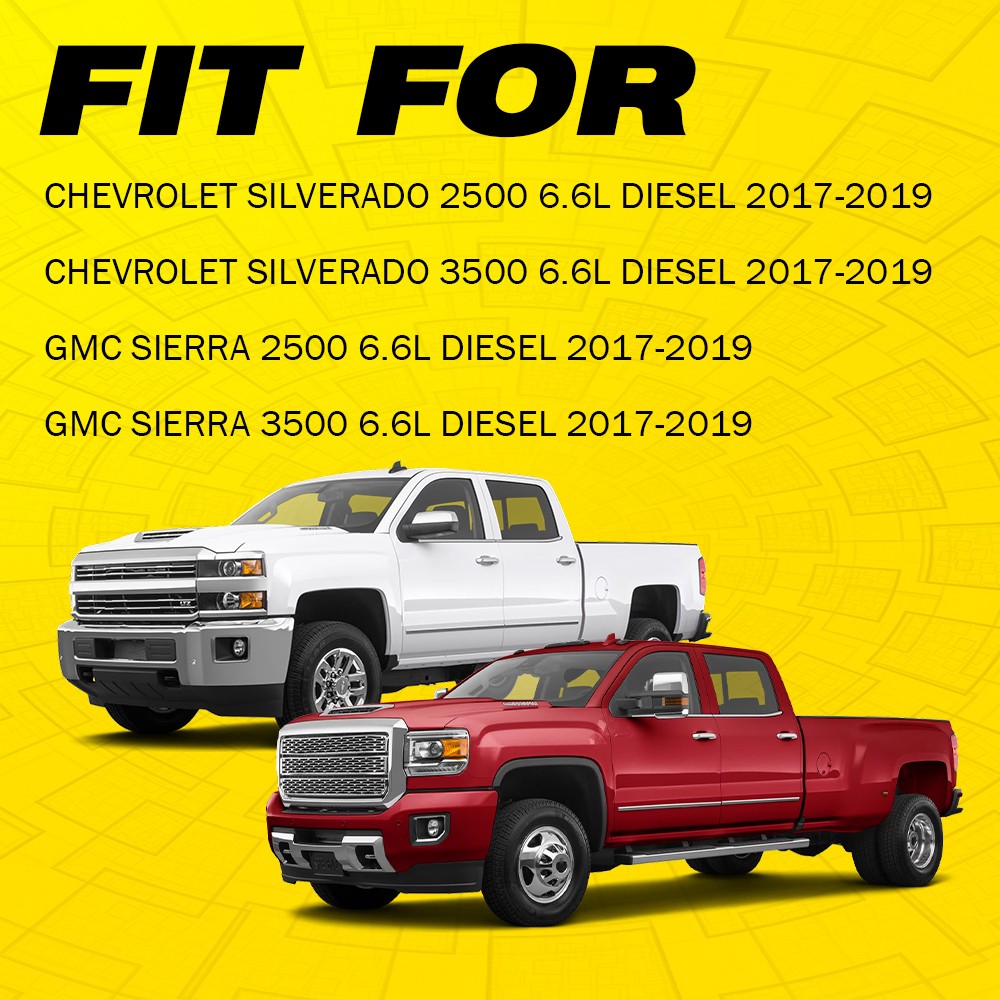 Nitrogen Oxide Sensor NOX Sensor For 2017-2019 Silverado Sierra 2500 3500 6.6L