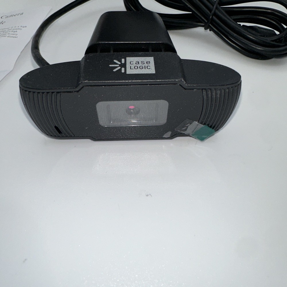 Case Logic 1080P HD PC Webcam Universal Plus & Play Open Box