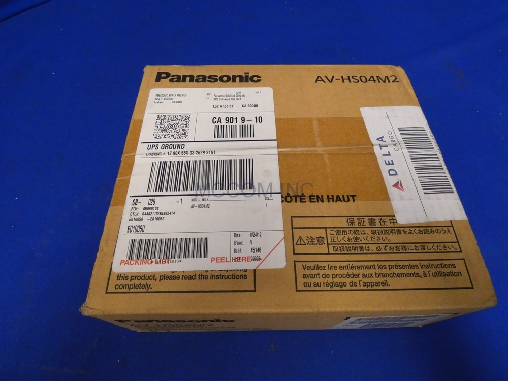 Panasonic AV-HS04M2 Analog Component Input Board New for AV-HS450
