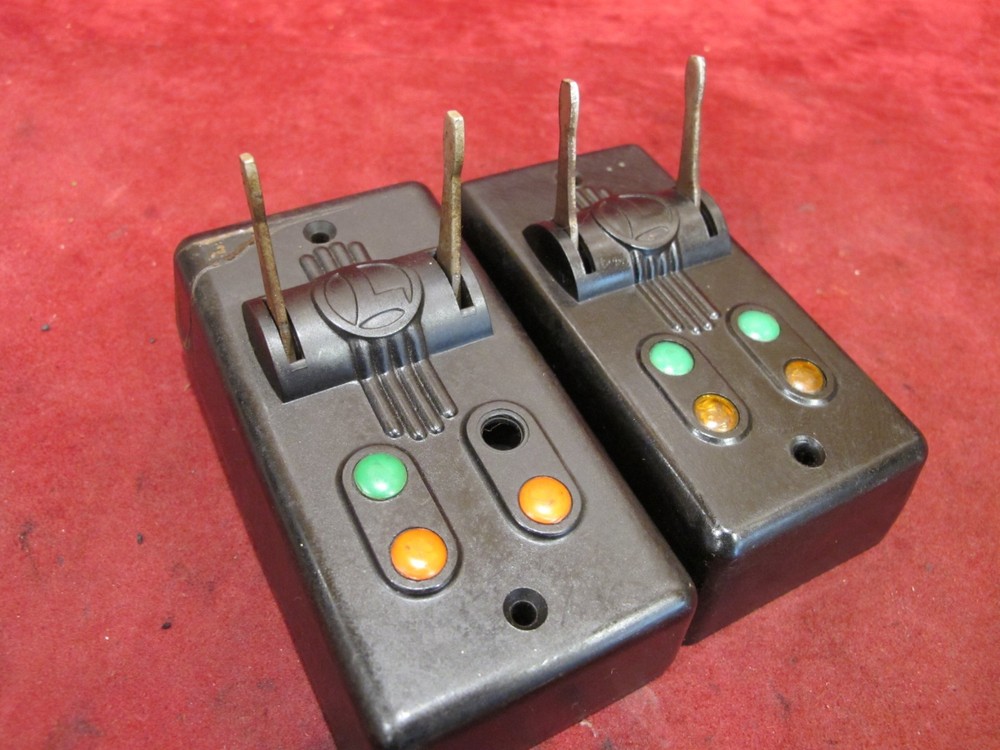 2  Lionel Post-War O/O27 Gauge Dual Switch Controllers...