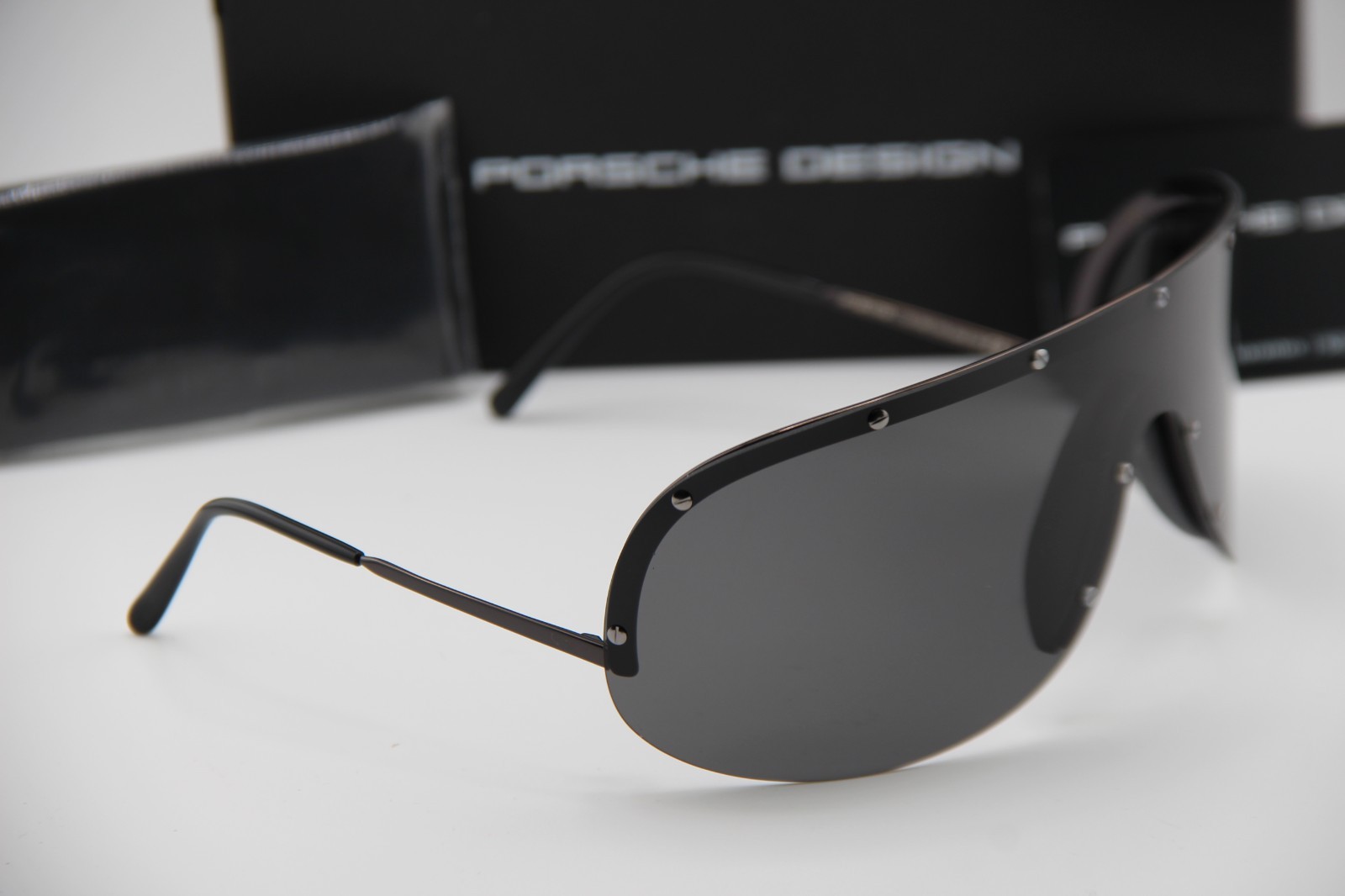 NEW PORSCHE DESIGN P'8479 D BLACK GUNMETAL AUTHENTIC FRAMES SUNGLASSES 140-110