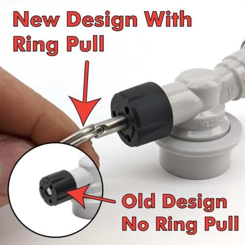 Ball Lock Adjustable Pressure Relief Valve | Quick Disconnect (QD) | Pull Ring P