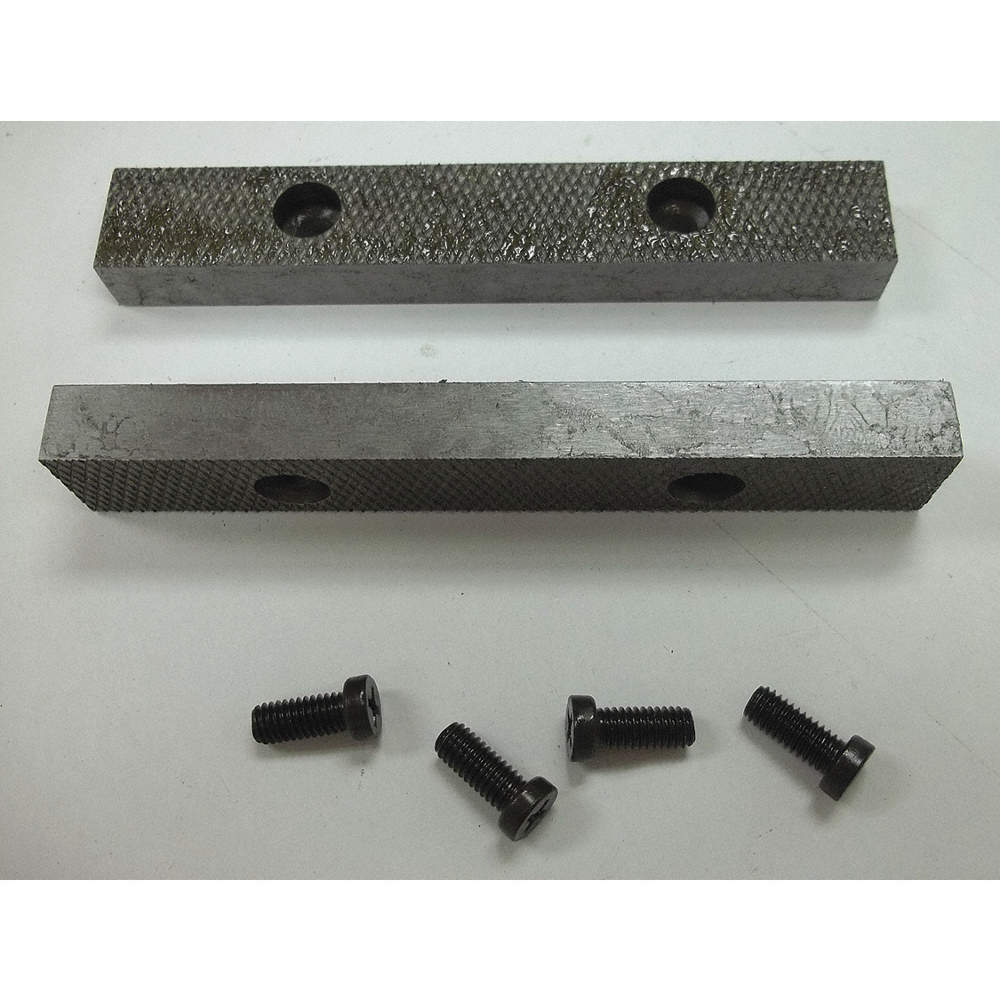 WILTON 2904110 Inserts, 5 " Jaw PAIR,Steel,PR 26FG35