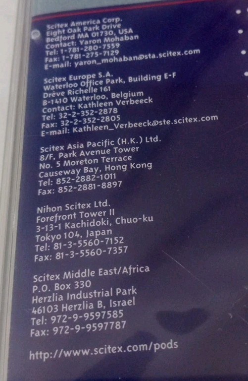 SCITEX DARWIN - Customer Kit Demo Version Documentation Job Templates CD NEW OOP