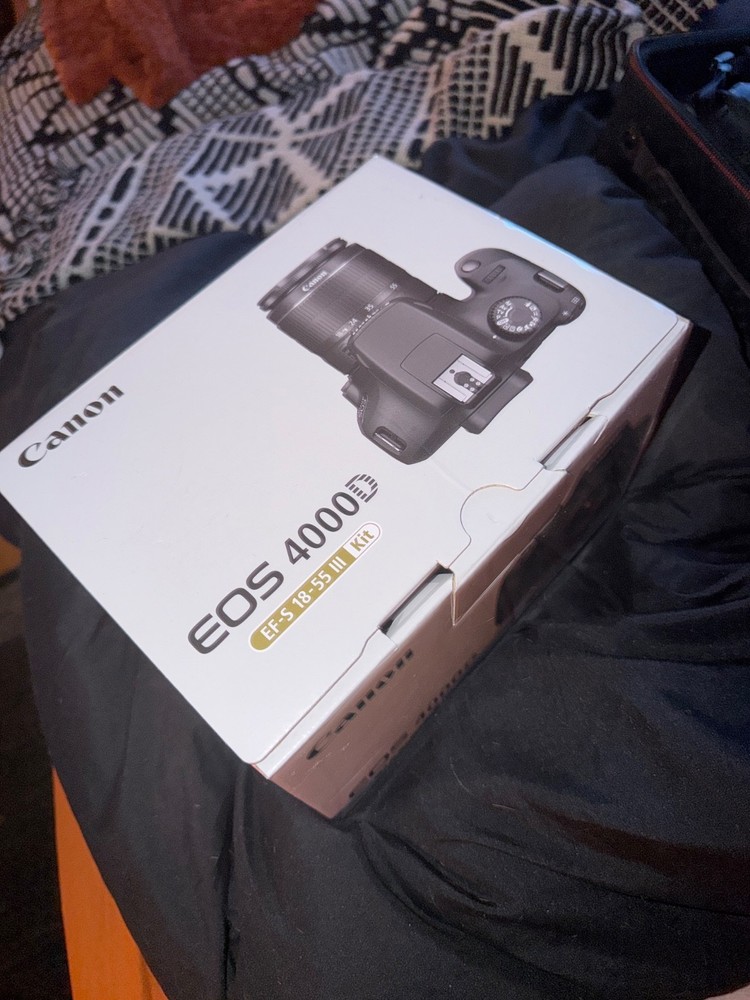 canon eos 4000d dslr camera