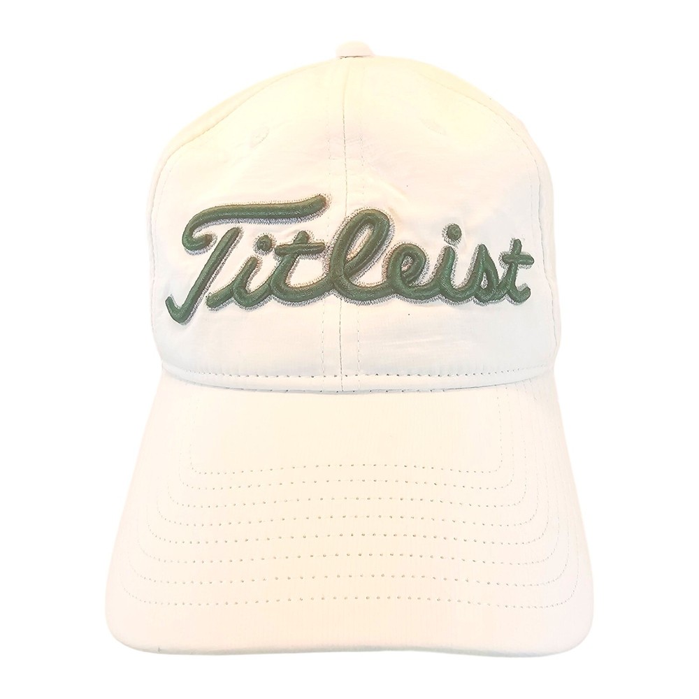 Titleist Cap Lutheran Crusader Shield Side Logo White Golf Hat Adjustable