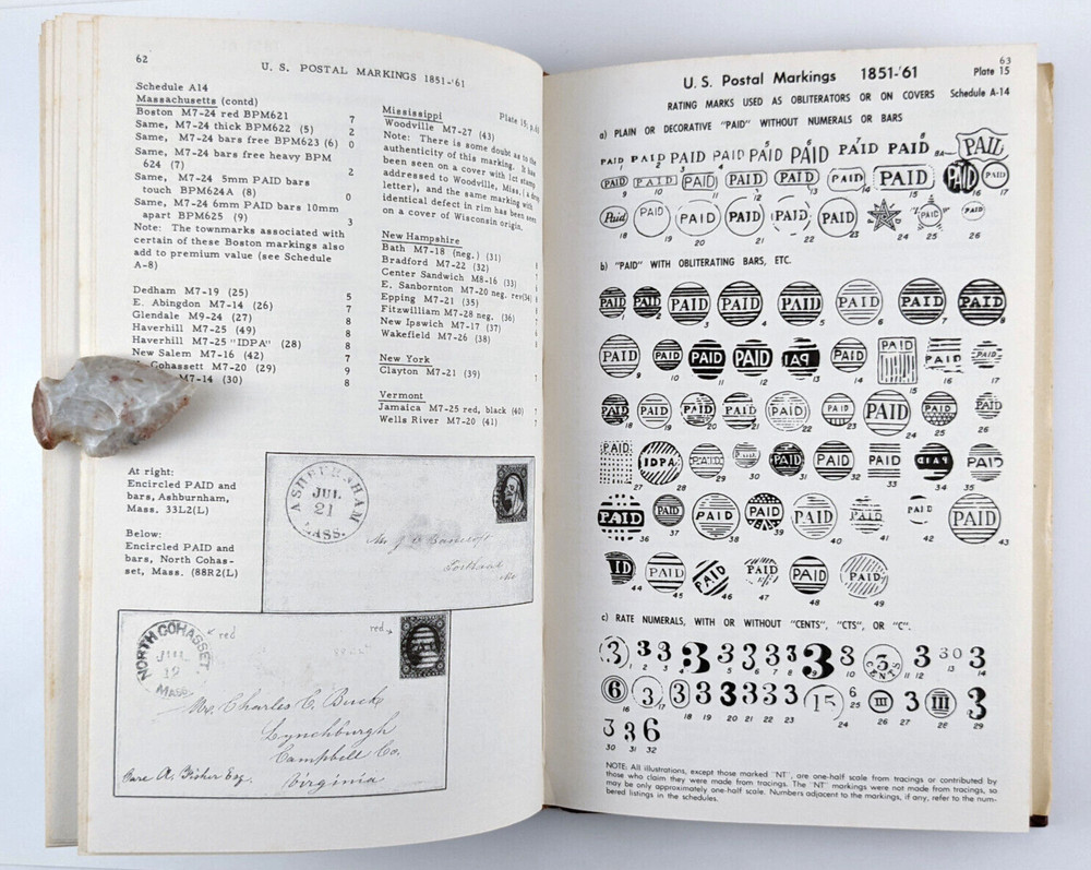 United States Postal Markings And Related Mail Services By Tracy W Simpson 1959