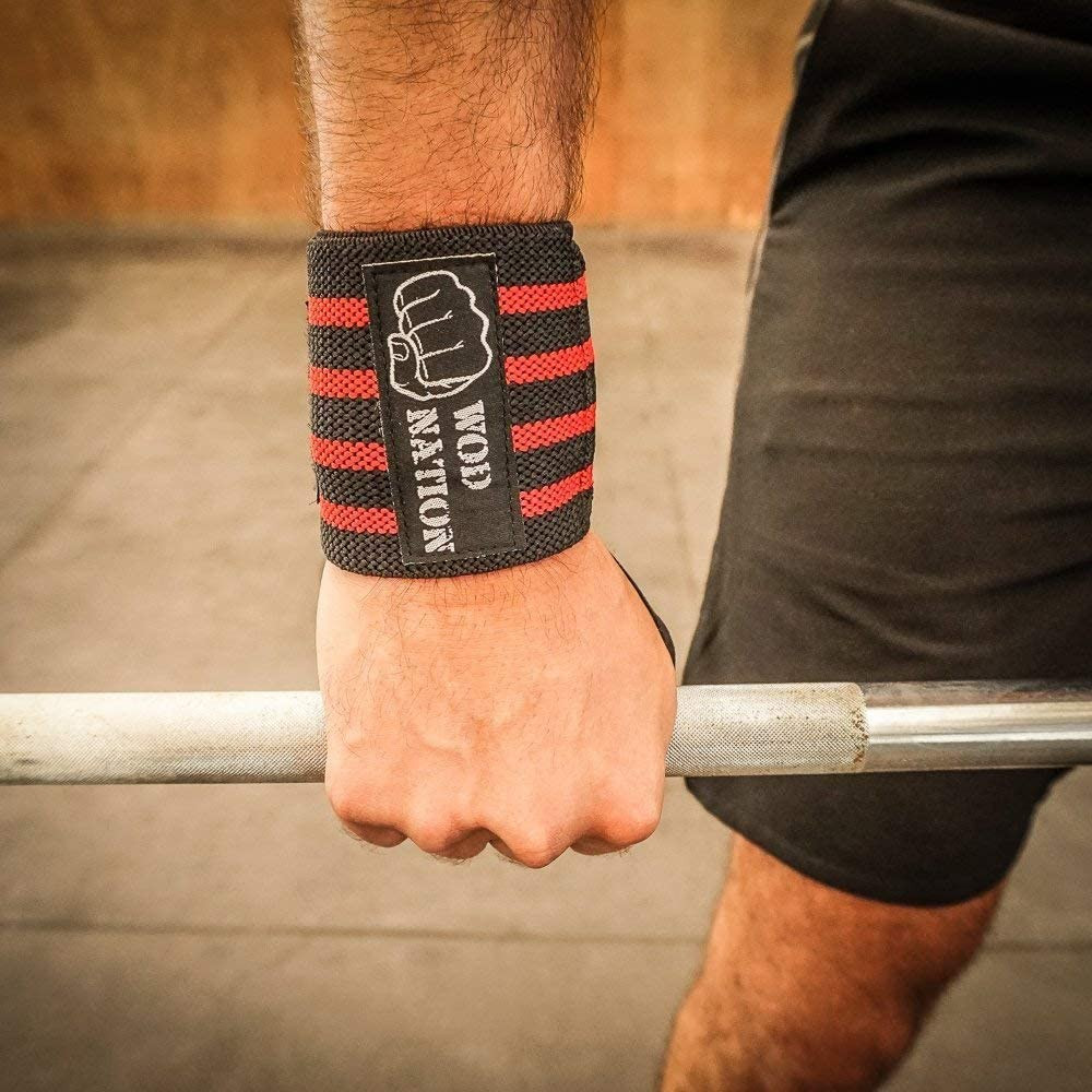 Wrist Wraps Weightlifting Thumb Loop Support for Strength Training Powerlifting