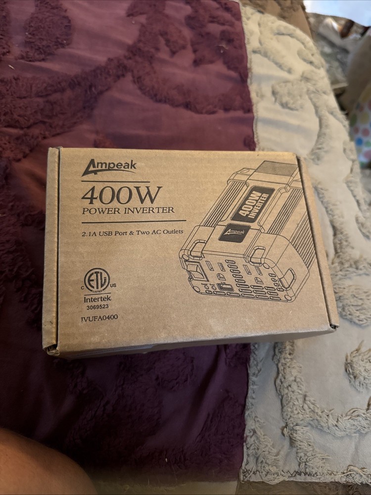 Ampeak 400 watt inverter