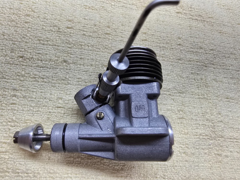 Norvel AME .049 BS4 Glow/Nitro Engine w/Muffler - Never Used