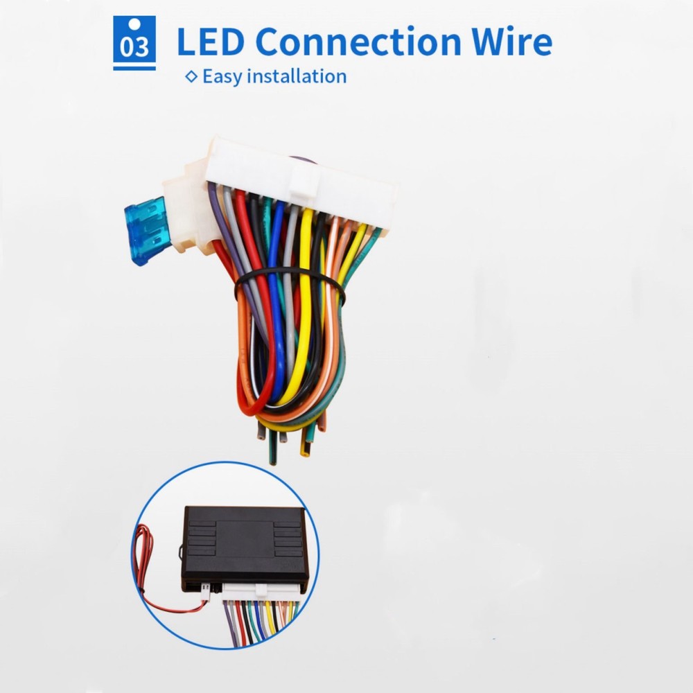 12V Universal Car Remote Central System Kit Set Door Lock Keyless Entry System