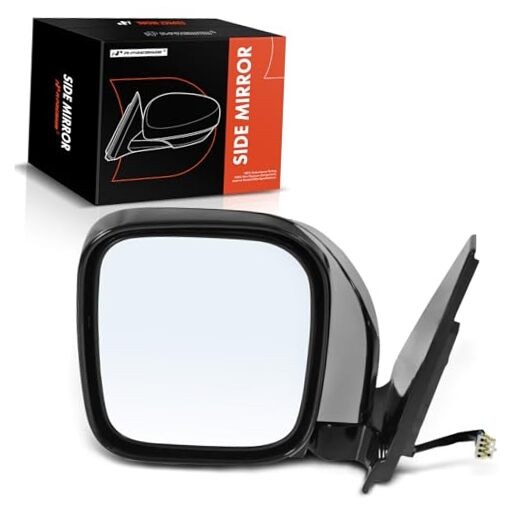 Driver Side Power Door Mirror - Compatible with Mitsubishi Left Driver Side