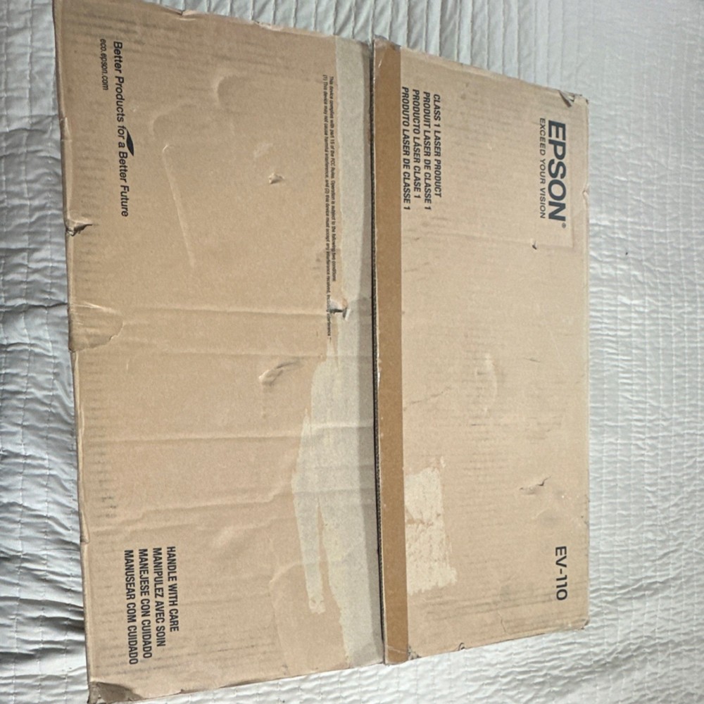 Epson LightScene EV-110 Laser Projector HDMI White OPEN BOX/Unused