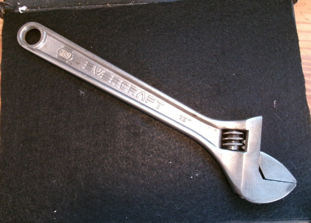 NAPA EVERCRAFT Adjustable Wrench 12"