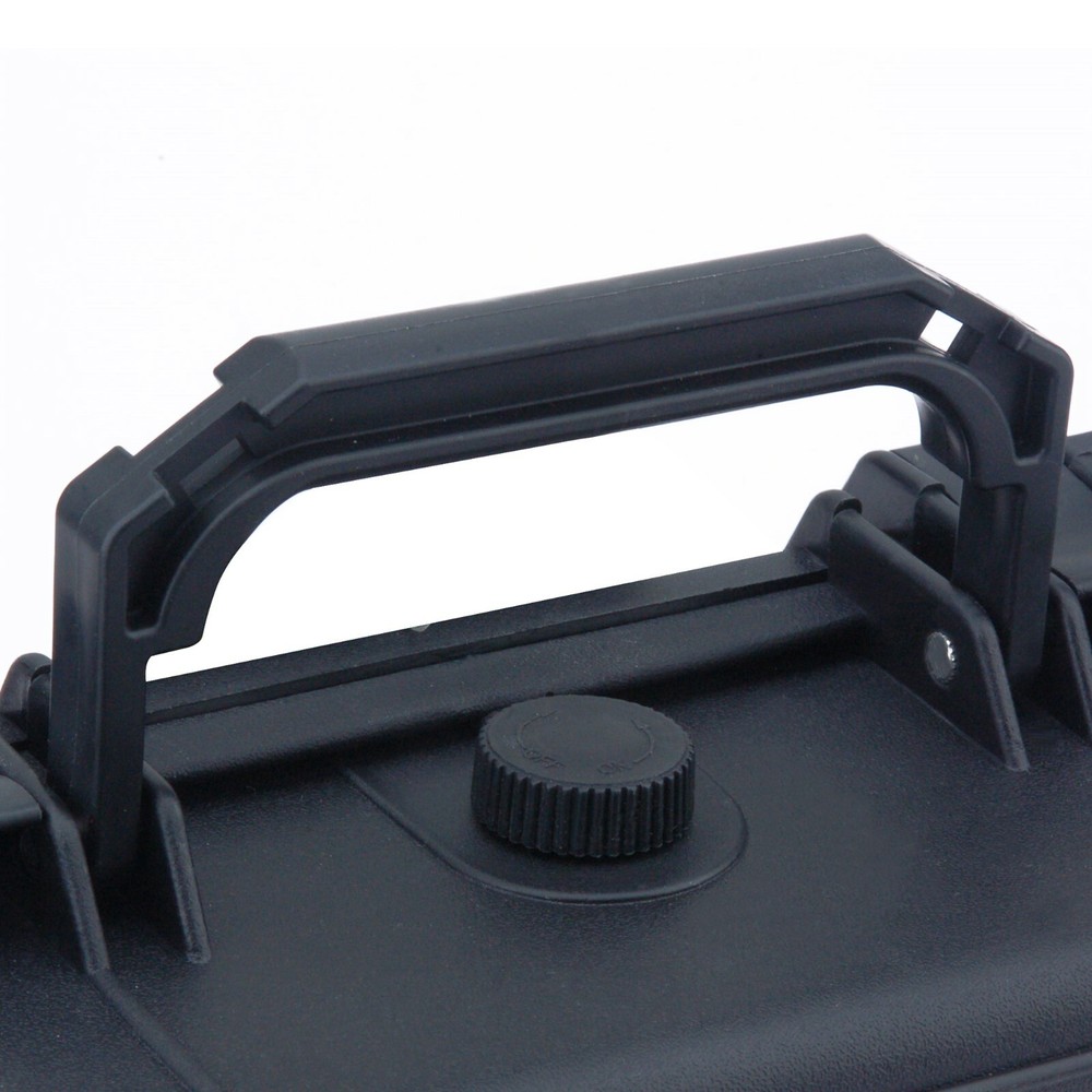 Weatherproof/Dust Proof High Impact Plastic Protective Case with Foam, – 9 In.