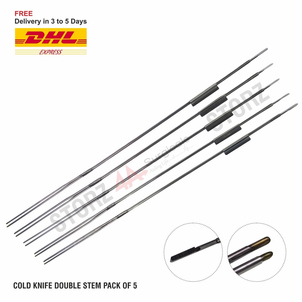 4A  COLD KNIFE DOUBLE STEM PACK OF 5