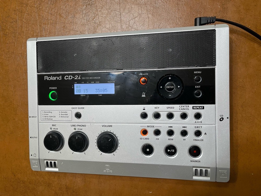 Roland CD-2i SD/CD Portable Recorder.