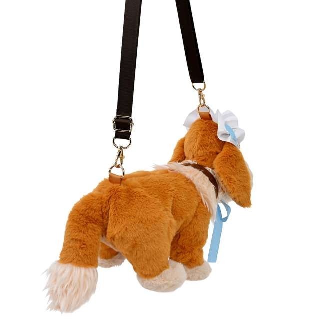 Disney Store Japan Nana Peter Pan Dog Plush Shoulder Bag Stuffed Toy Pochette