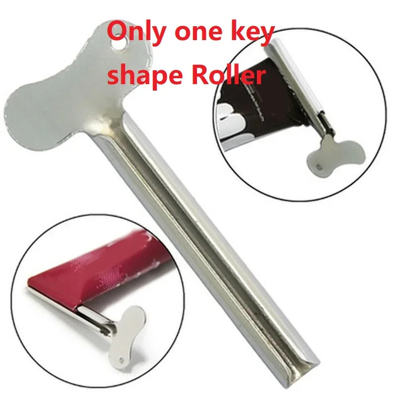 Creative Toothpaste Tube Squeezer Simple Toothpaste Roller Stainless Steel Labor