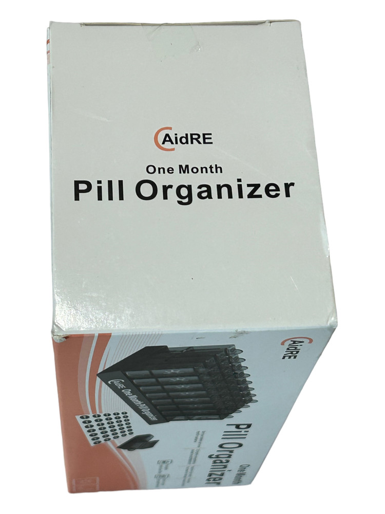 Pill Organizer 32 Day (64 Compartments) - Each Day Has 2 (Snap Close) Removeable