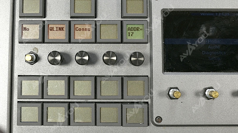 Evertz EMC-DCP Master Control & Channel Branding Control Panel - Missing BTN