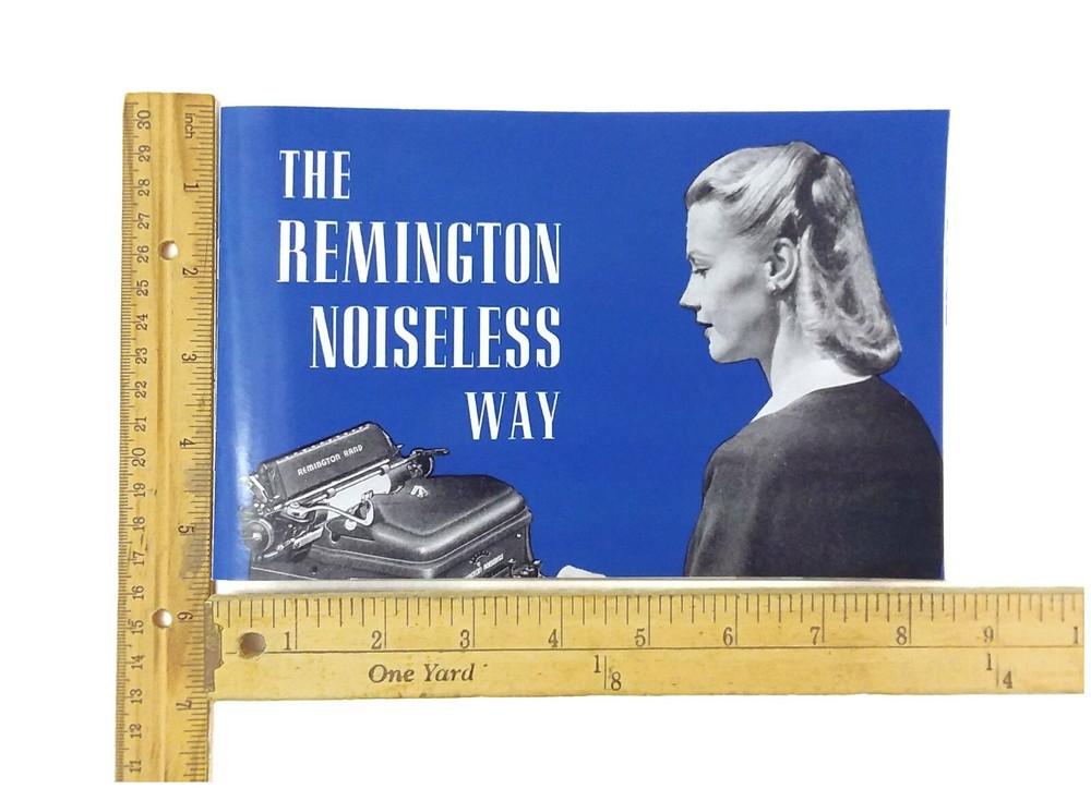 Remington Noiseless 10 Typewriter User Instruction Manual