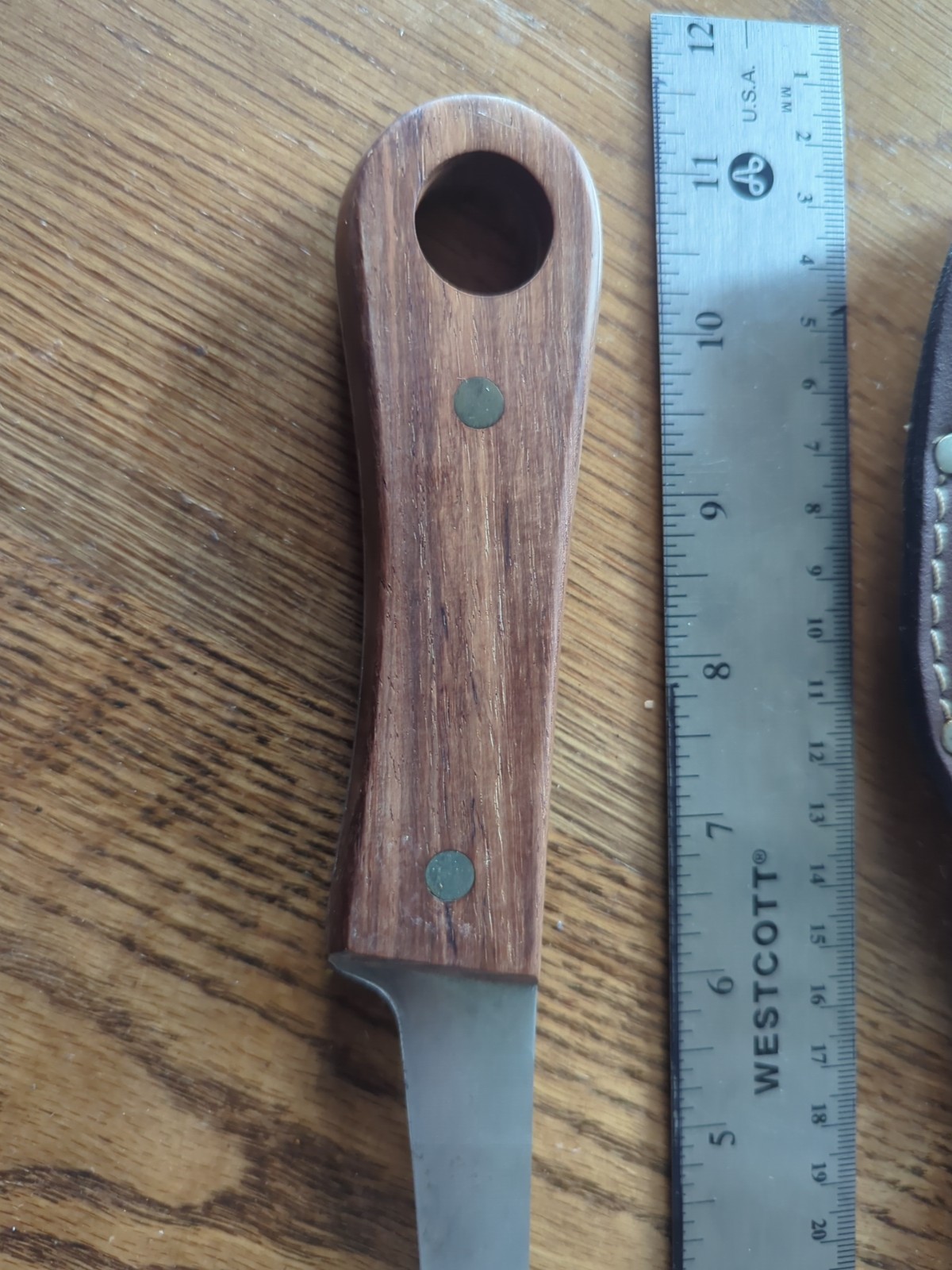 Vintage Boker F8S Stainless Solingen Germany Filet Knife 7.5 Inch W/ Sheath