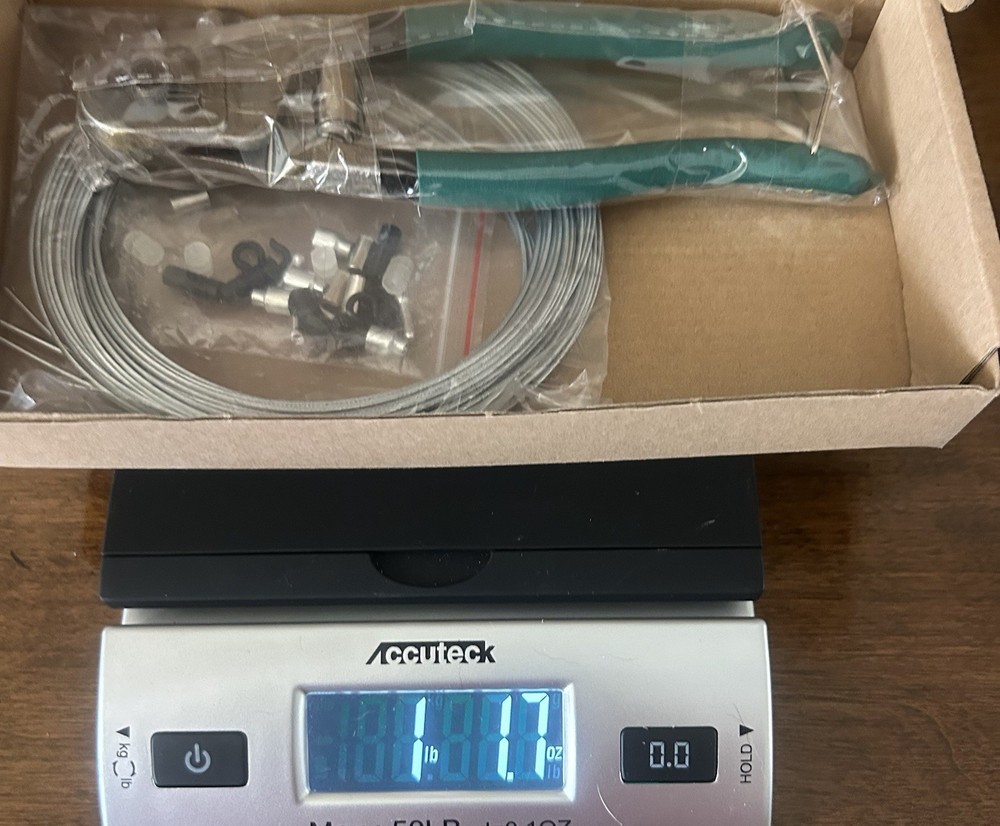 Bicycle Cable Cutter, Universal 4×5.9FT Brake Cable, 4×7.2FT Shift Cable Replace