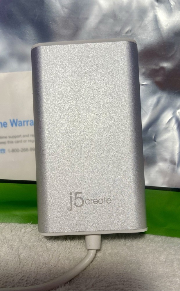 j5create USB adapter JUA210 external graphics card compatible Windows Mac NEW