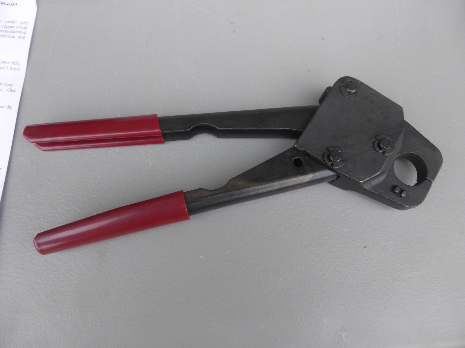 MIL-3 inc 3/4" PEX Compact Crimp Tool CrimpMaker Made in USA