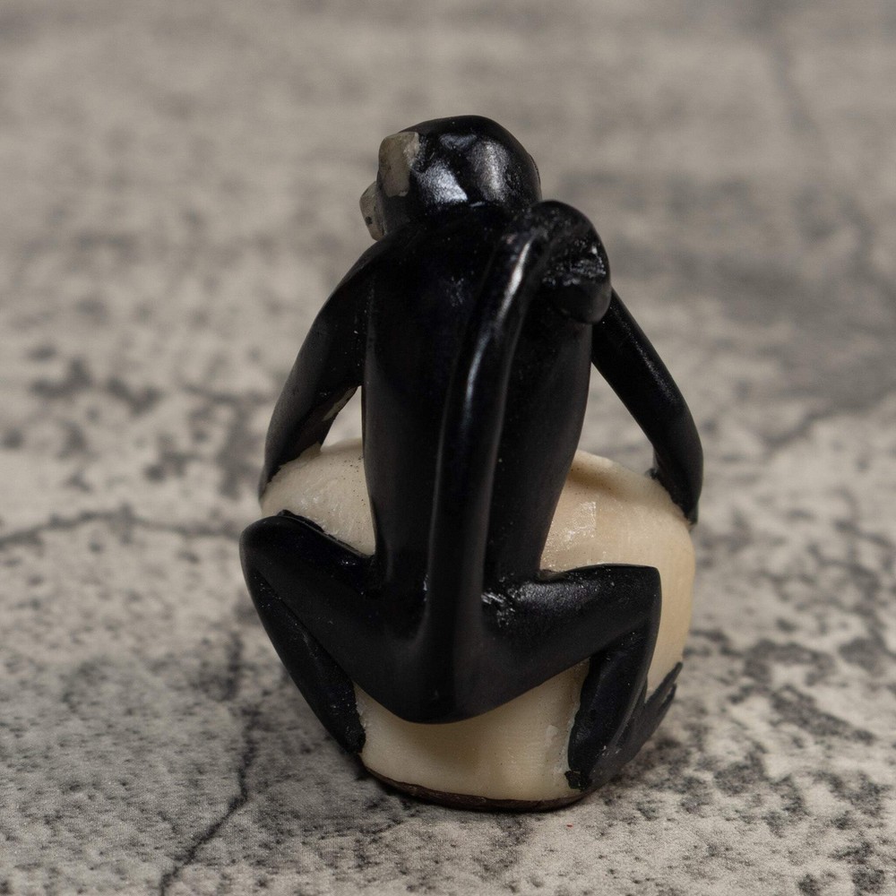 White Face Monkey Tagua Carving