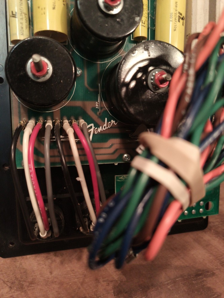 Fender 2912 Speaker Hookup, Untested