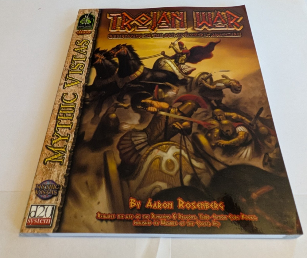Trojan War D&D Dungeons & Dragons d20