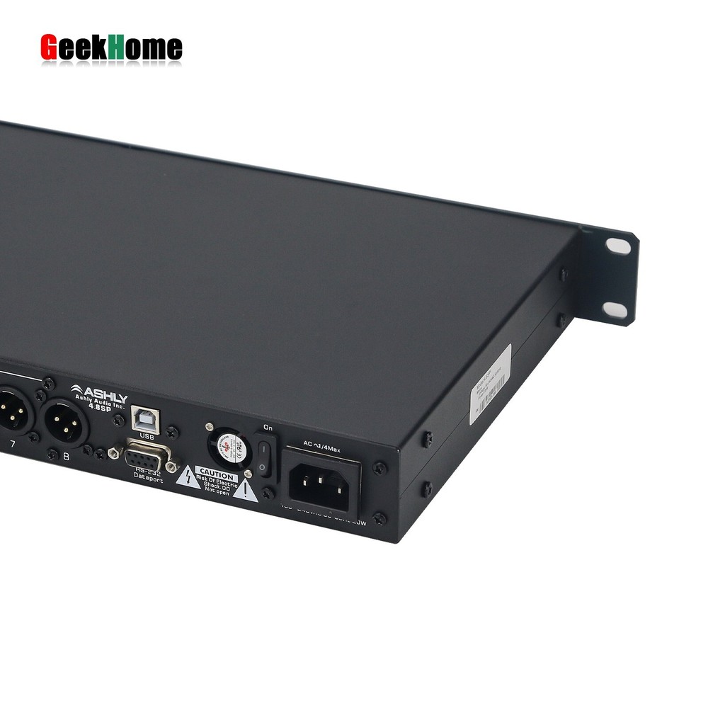 4.8SP 110V Digital DSP Audio Processor Original Software 4 In 8 Out Sound System
