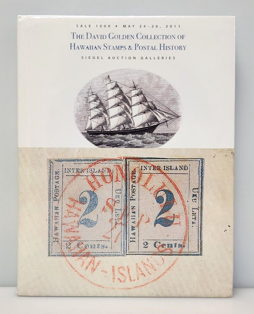 The David Golden Collection of Hawaiian Stamps & Postal History, Sale 1009, New