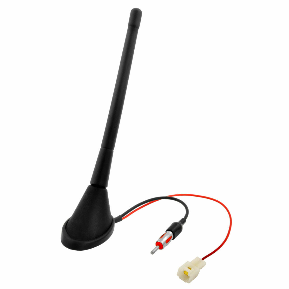 TheWiresZone Roof Mount AM/FM Bands Radio Stereo Amplified Car Truck SUV Antenna