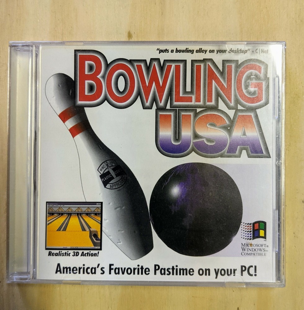 ValuSoft Bowling USA for PC / CD ROM / Windows / COMPLETE