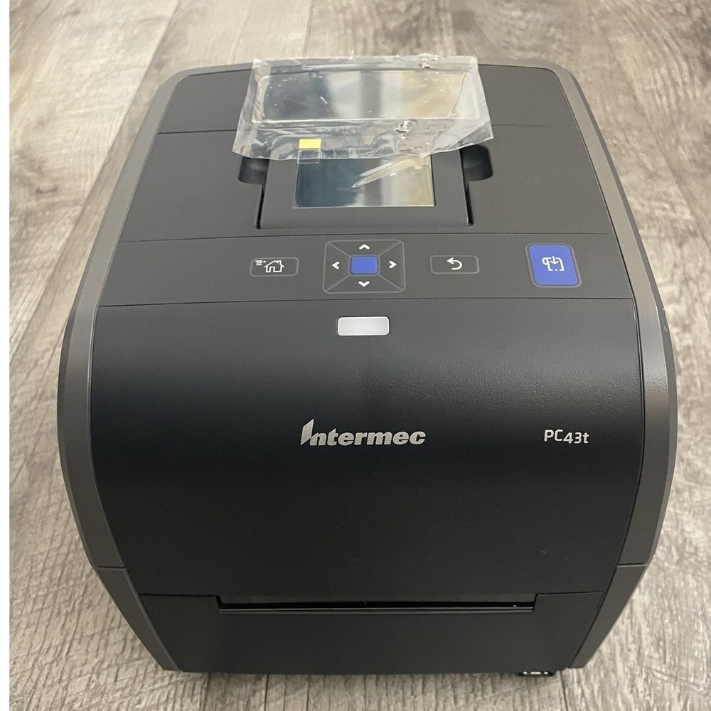 Intermec PC43t Thermal Transfer Desktop Barcode Label Printer w/ AC Adapter