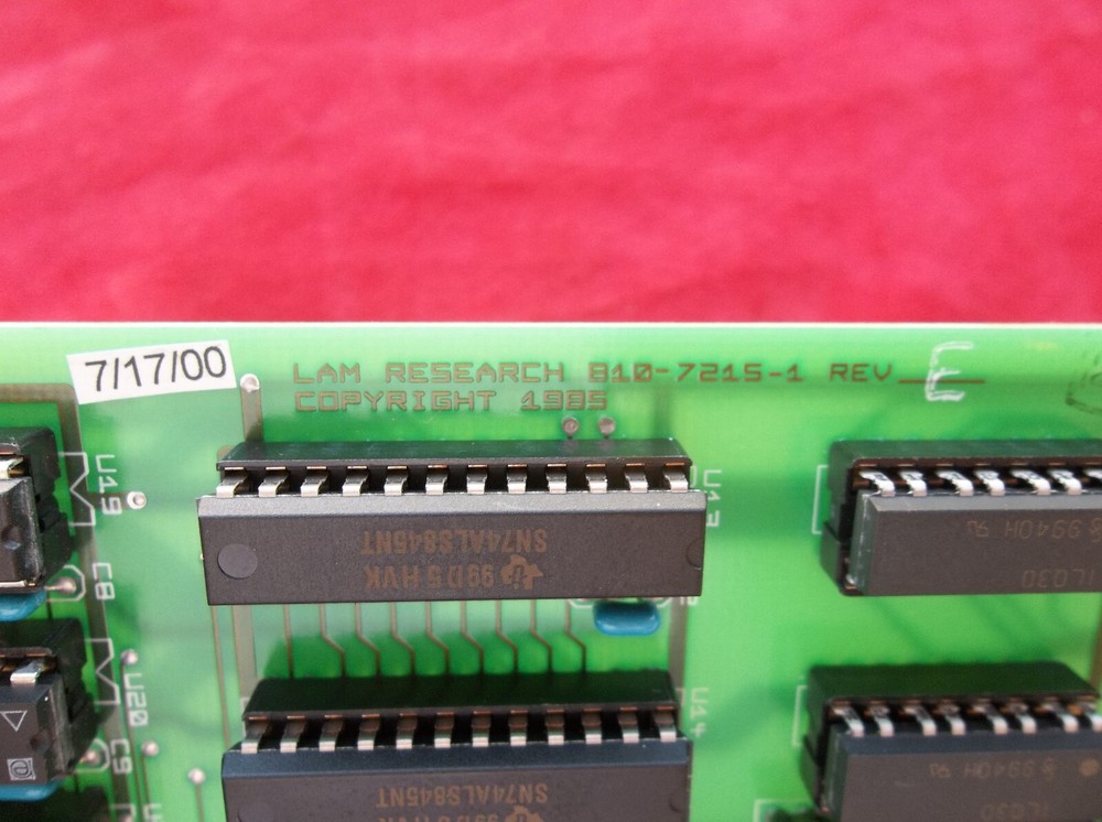 LAM PCB 810-7215-1 rev E POWER DRIVER 9 23 4b
