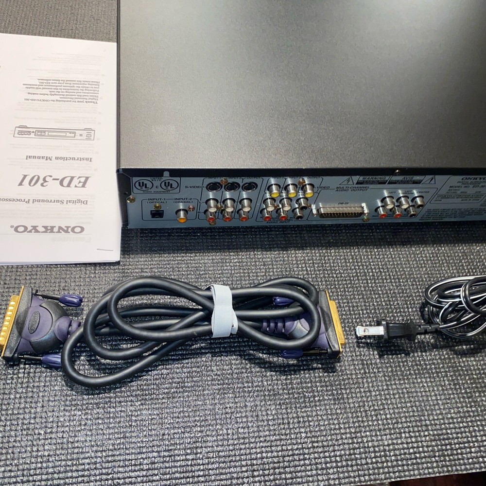 ONKYO Digital Surround Processor ED-301