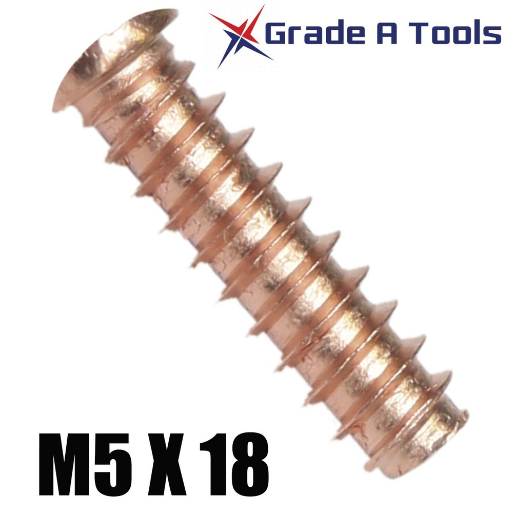 GYS Weld on Self Threading studs, M5 X 18, Dent Pulling. GYS-049420