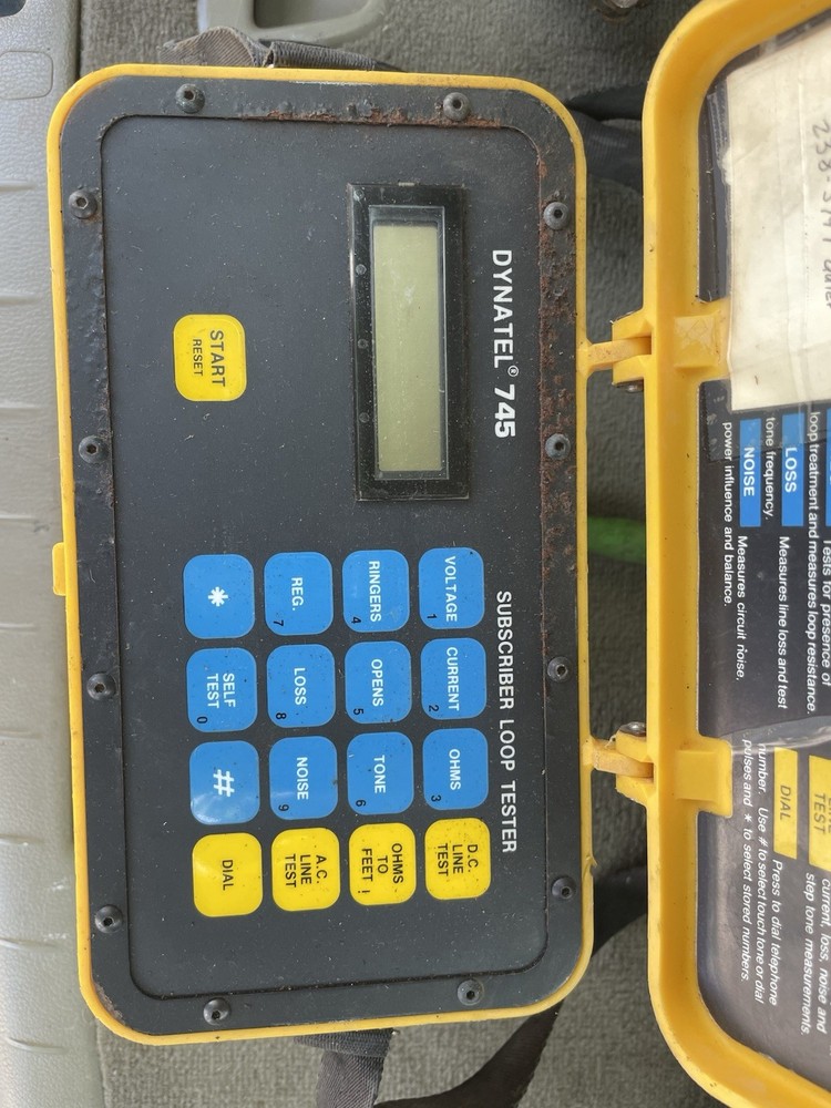 3M Dynatel 745 Compact Telephone Subscriber Loop Tester
