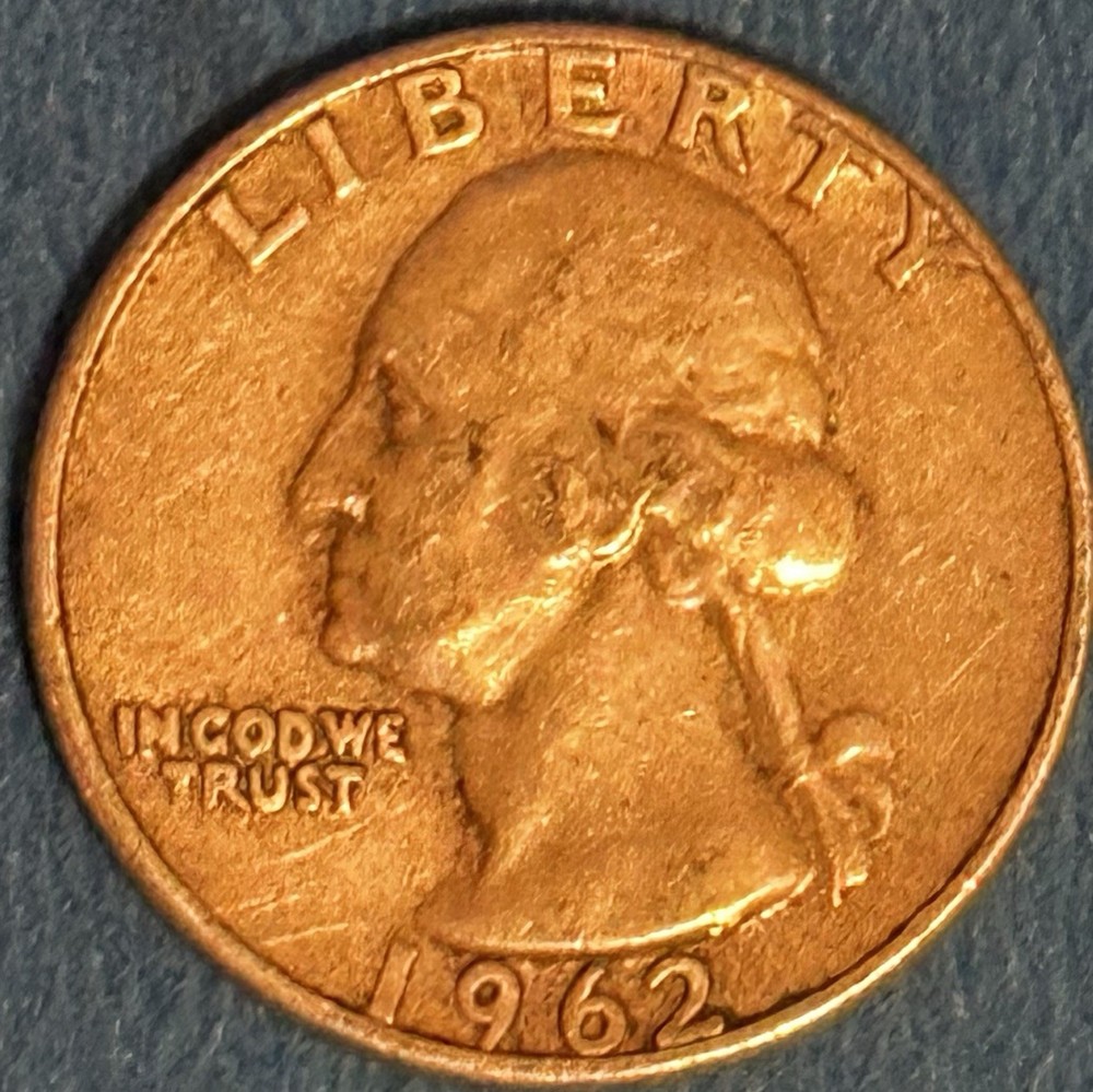 1962 Silver WASHINGTON QUARTER
