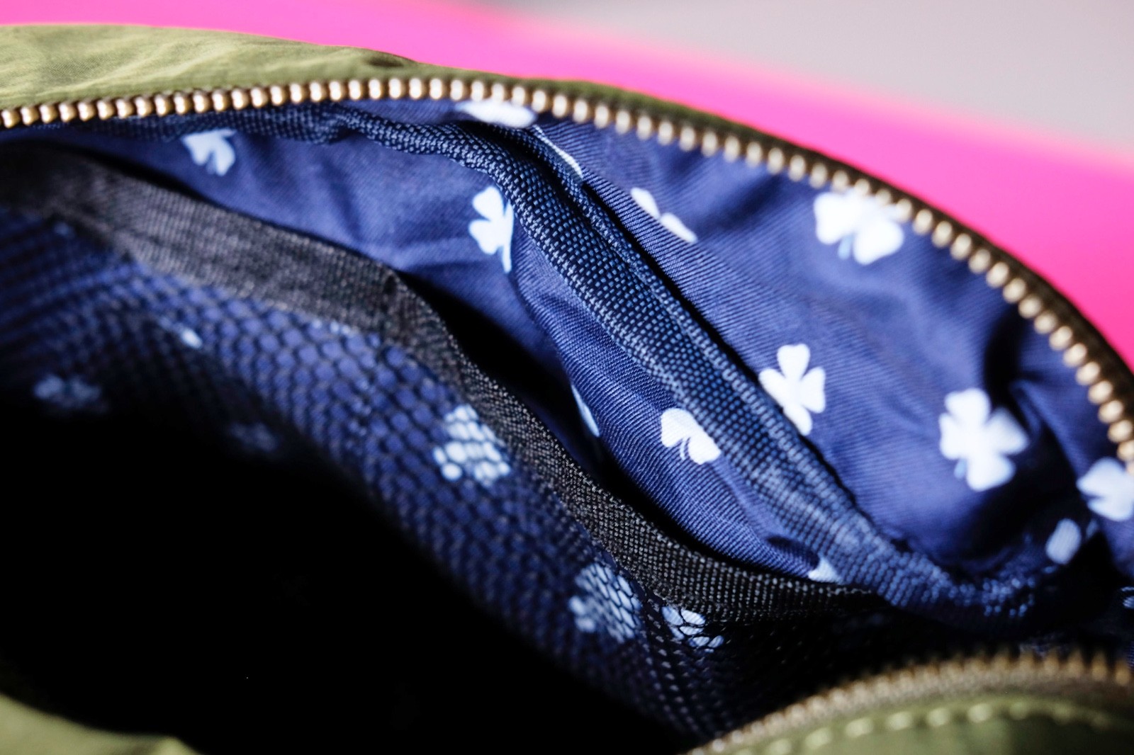 Lucky Brand Organizer Bag Travel Pack Toiletry Dopp Kit Olive Green